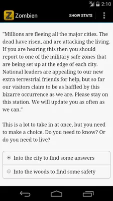 Zombien android App screenshot 2